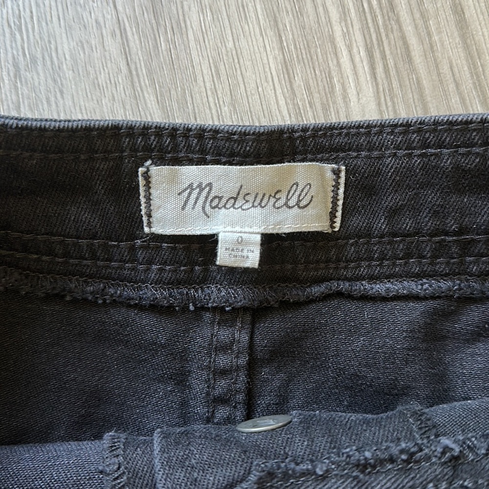 Madewell black denim skirt - Picture 4 of 5